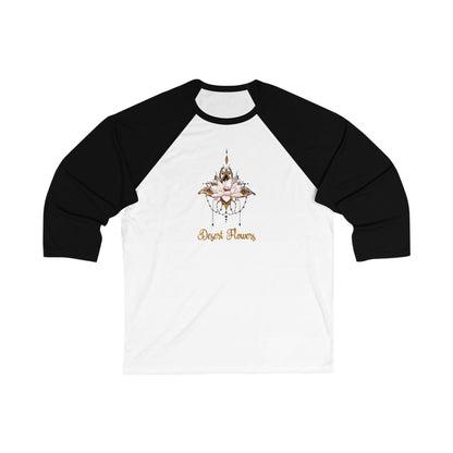 Desert Flowers Baseball T-Shirt