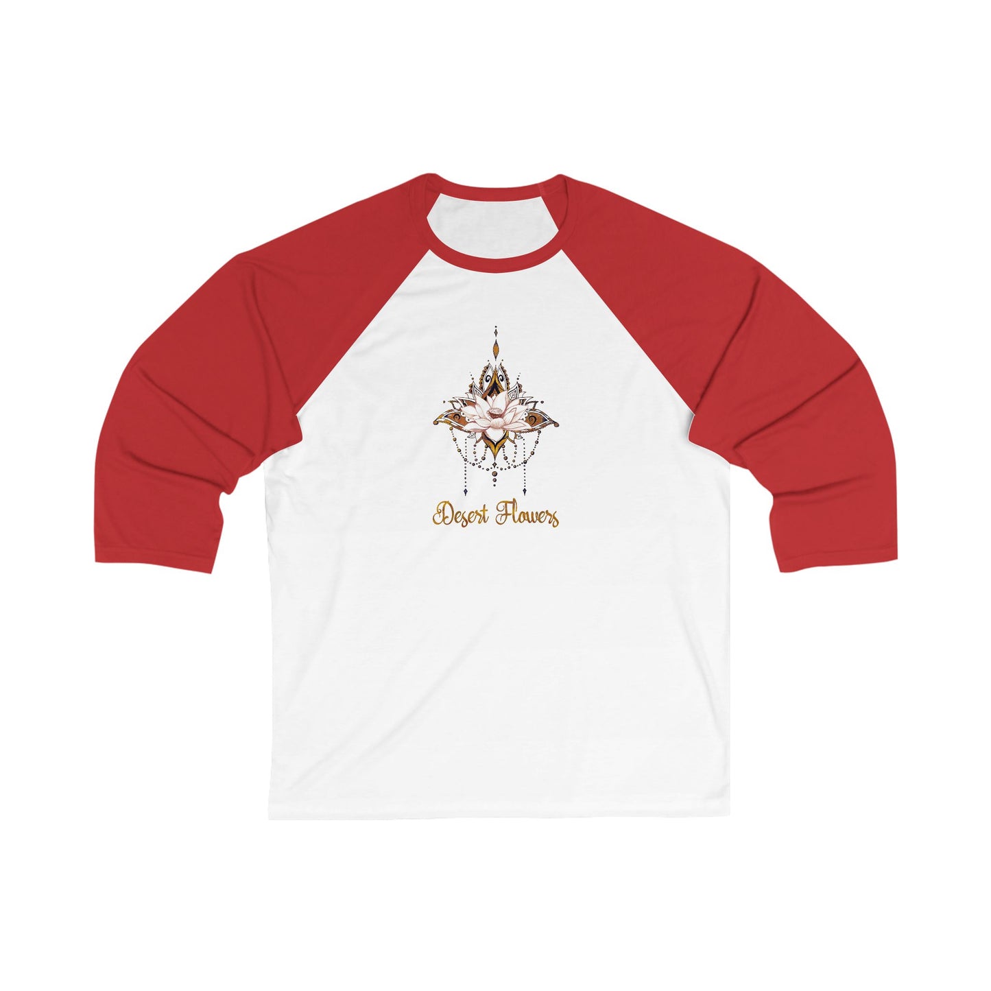Desert Flowers Baseball T-Shirt