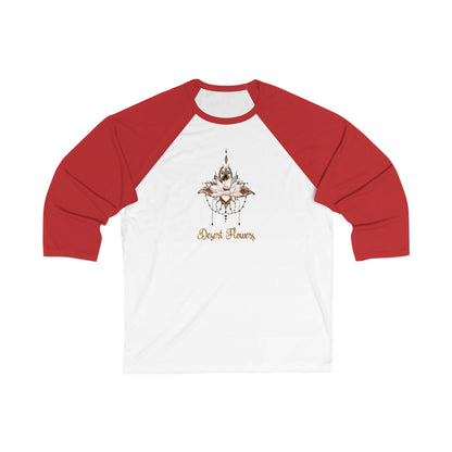 Desert Flowers Baseball T-Shirt