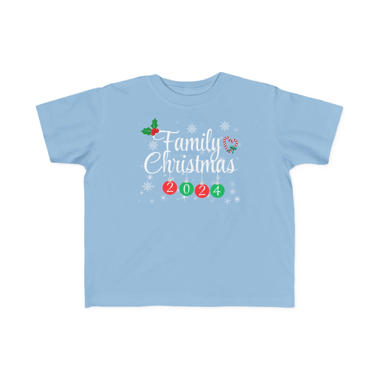 Family Christmas 2024 Toddler Tee