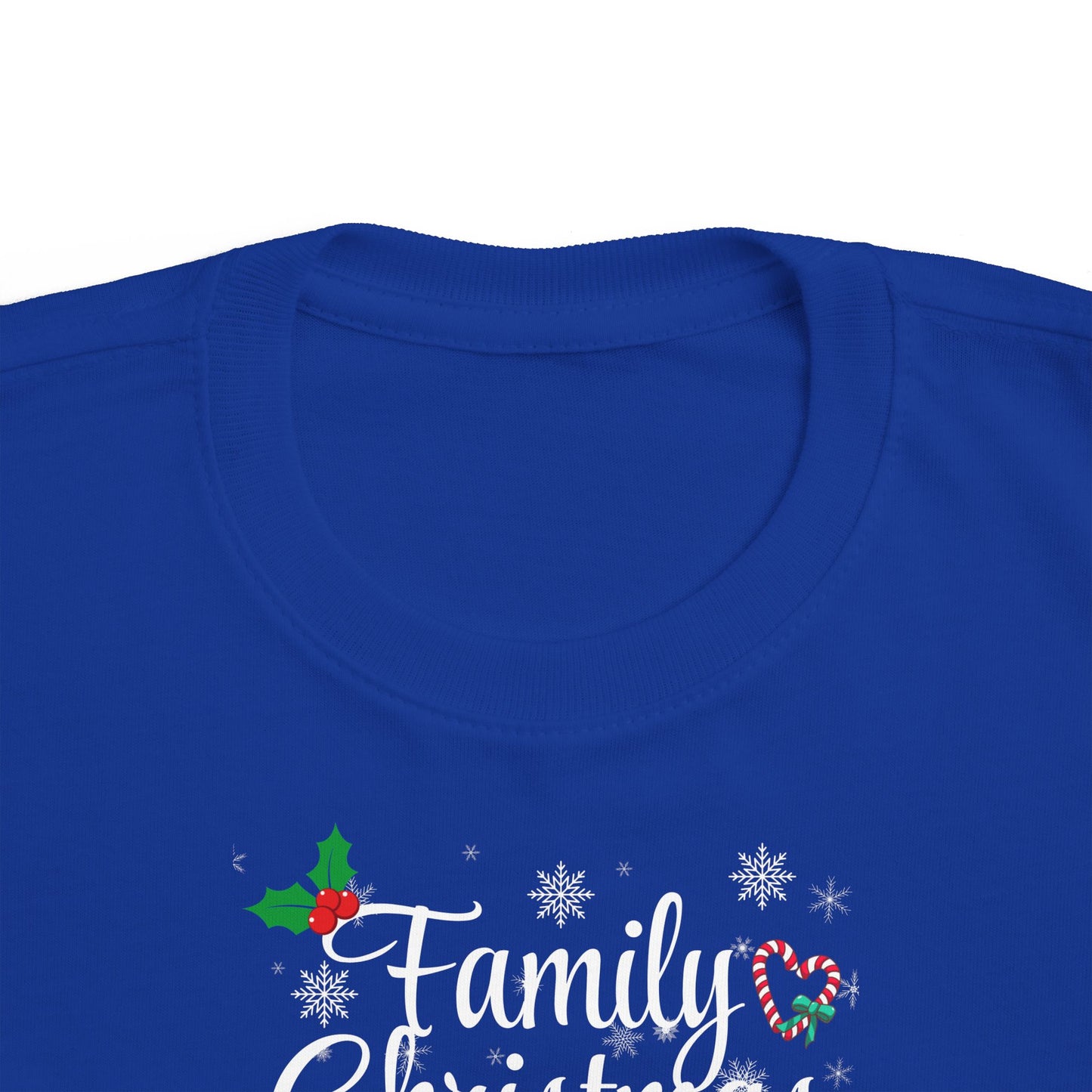 Family Christmas 2024 Toddler Tee