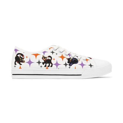 Vintage Cats Women's Low Top Sneakers