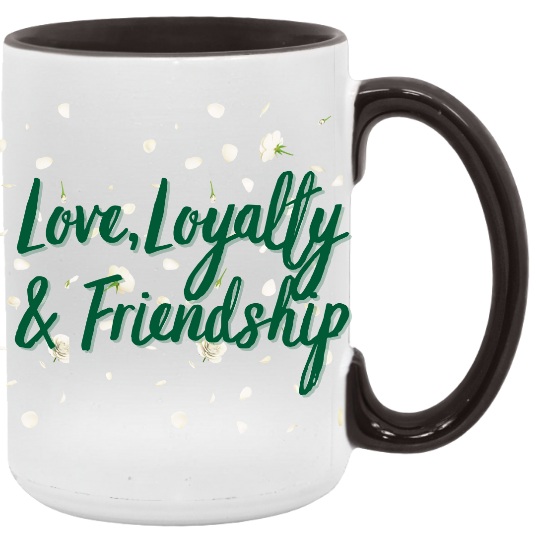 Love Loyalty & Friendship Accent Mug 15oz