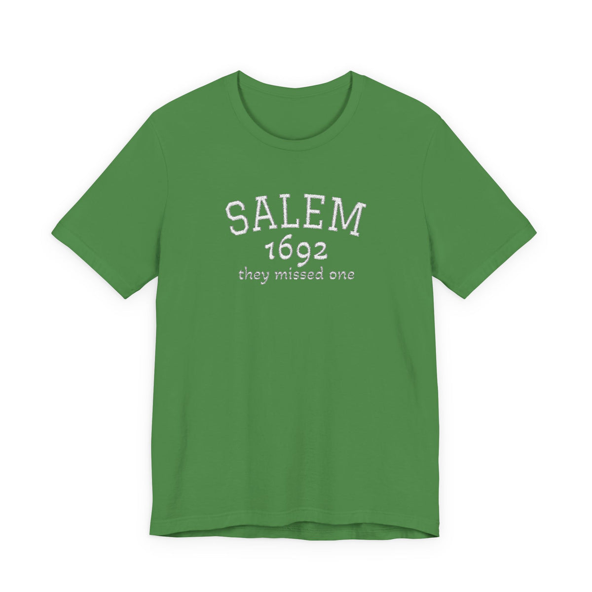 Salem 1692 Embroidered Shirt, They Missed One Witch T-Shirt, Vintage Halloween Tee
