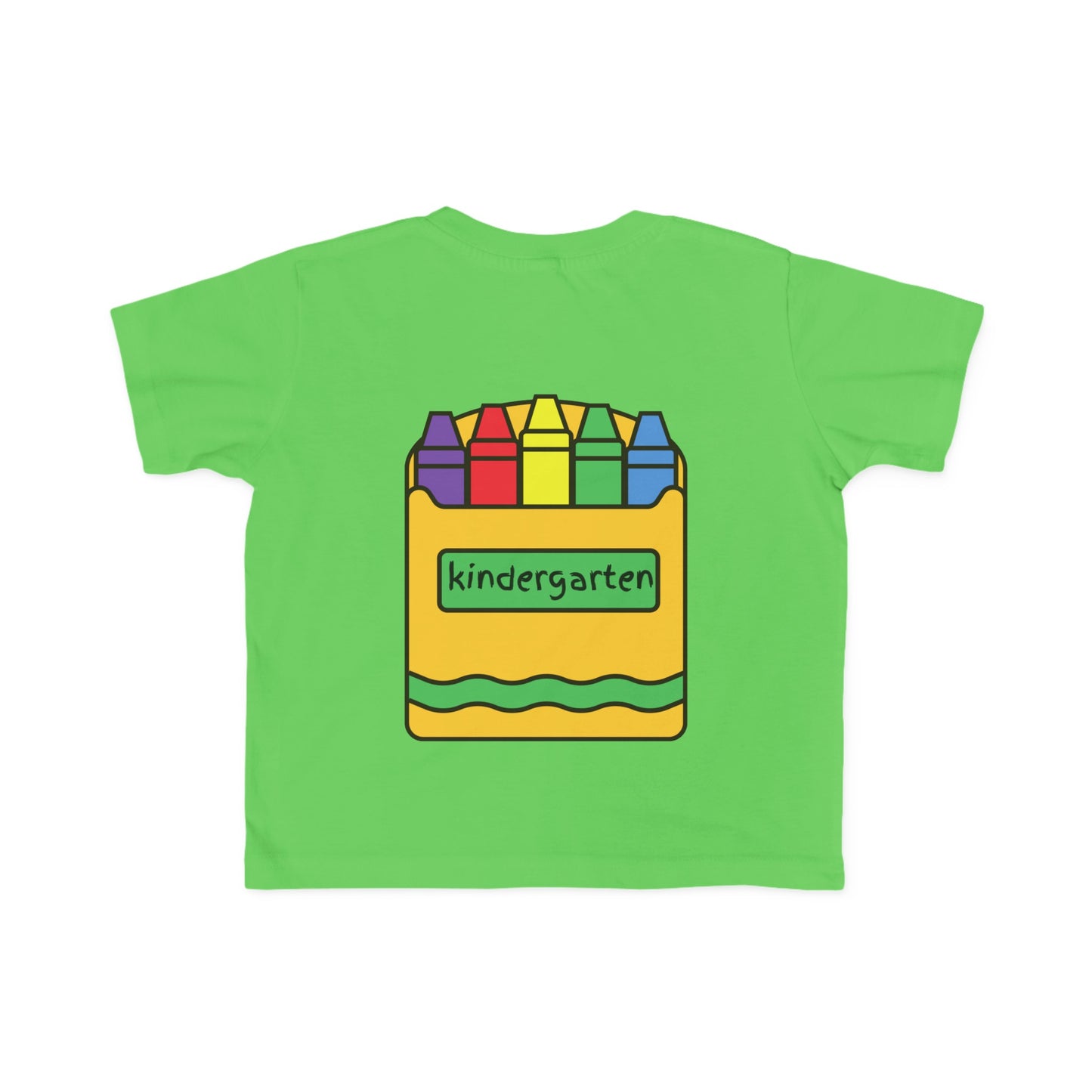 Kindergarten Crayon Pocket and Back