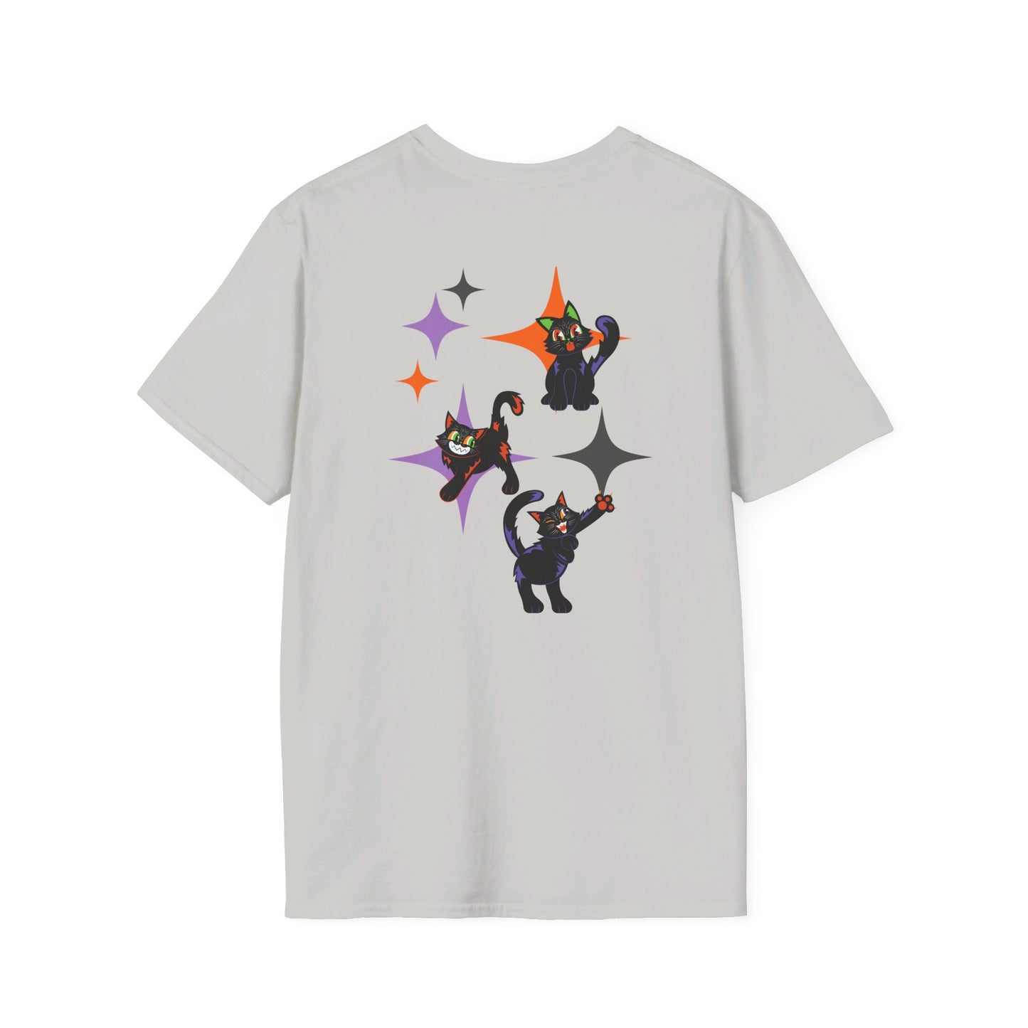 Vintage Halloween Cats T-Shirt