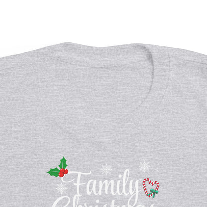 Family Christmas 2024 Toddler Tee