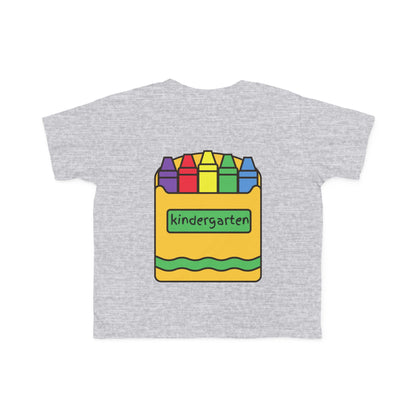 Kindergarten Crayon Pocket and Back