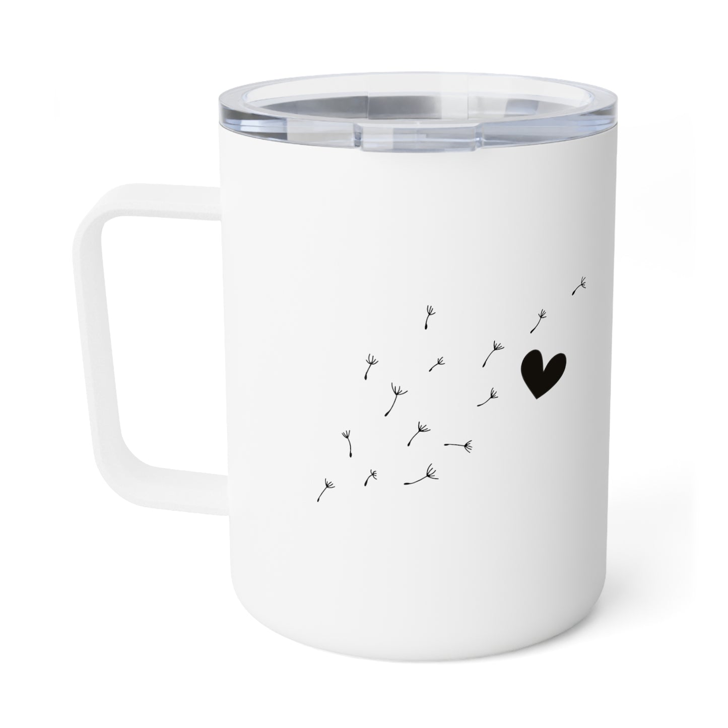 Just Breathe Insulated Coffee Mug, 10oz