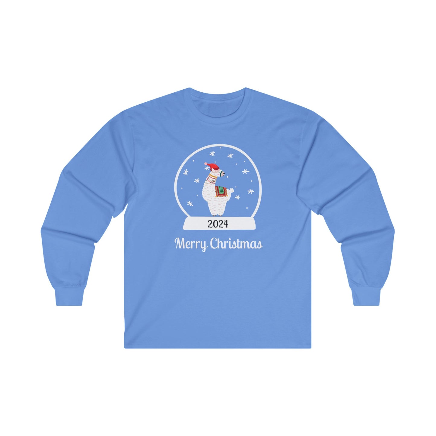 LLama Snow Globe Long Sleeve Tee