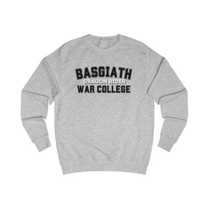 Dragon Rider Basglath War College Wingleader Collegiate Crewneck Sweatshirt with Front and Back Print
