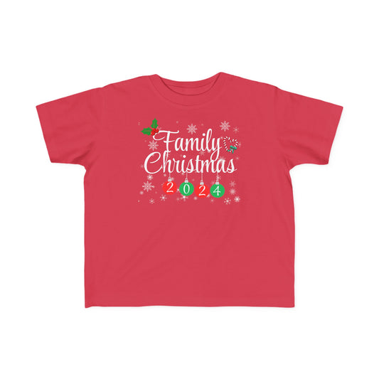 Family Christmas 2024 Toddler Tee