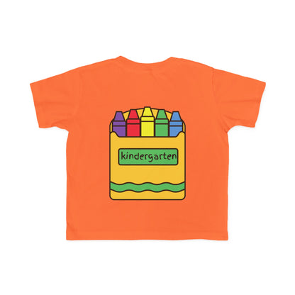 Kindergarten Crayon Pocket and Back