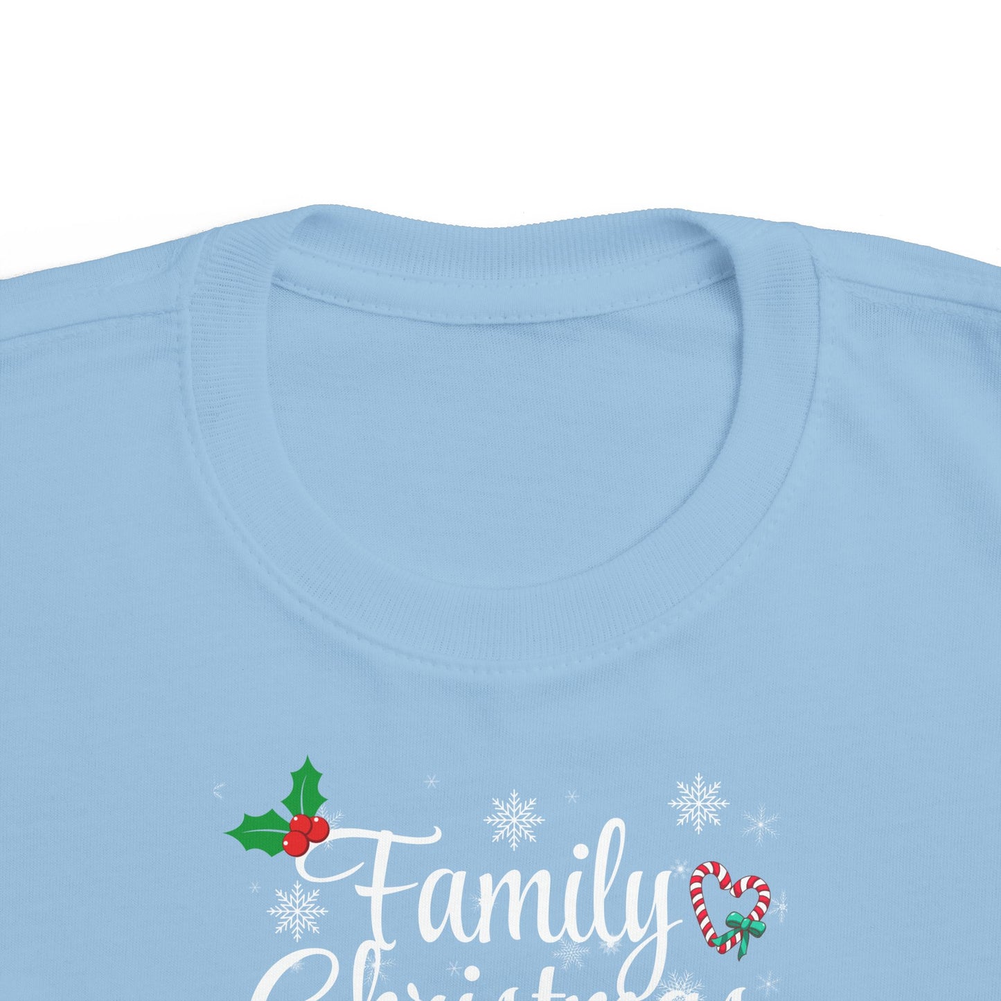 Family Christmas 2024 Toddler Tee