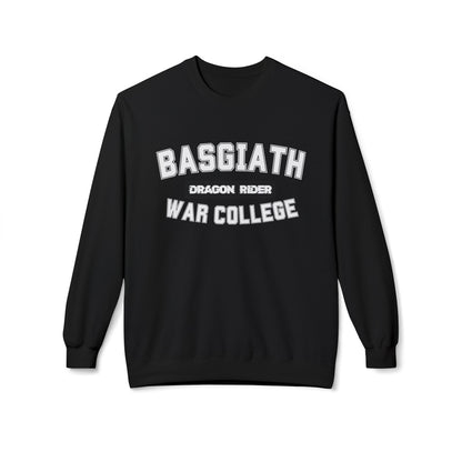 Dragon Rider War College Wingleader Crewneck Sweatshirt Print on Front and Back