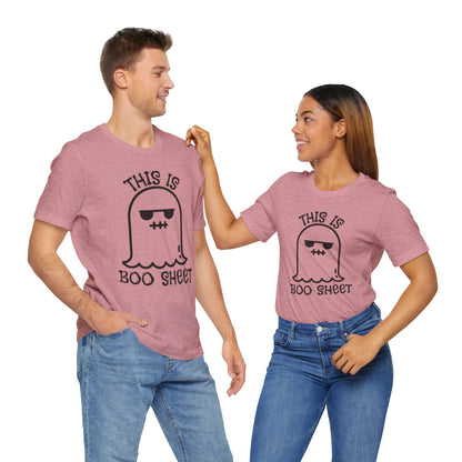 This Is Boo Sheet Unisex Jersey Short Sleeve Tee