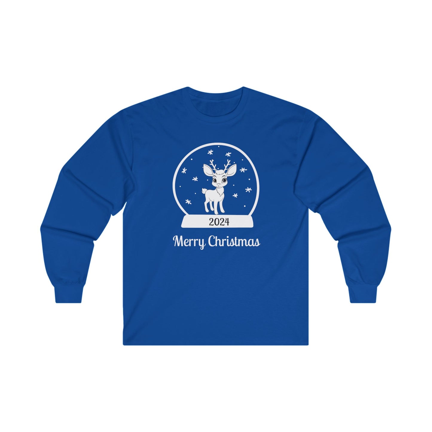 Reindeer Snowglobe Long Sleeve Tee