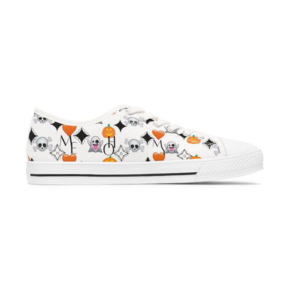 Women's Halloween Pattern Low Top Sneakers