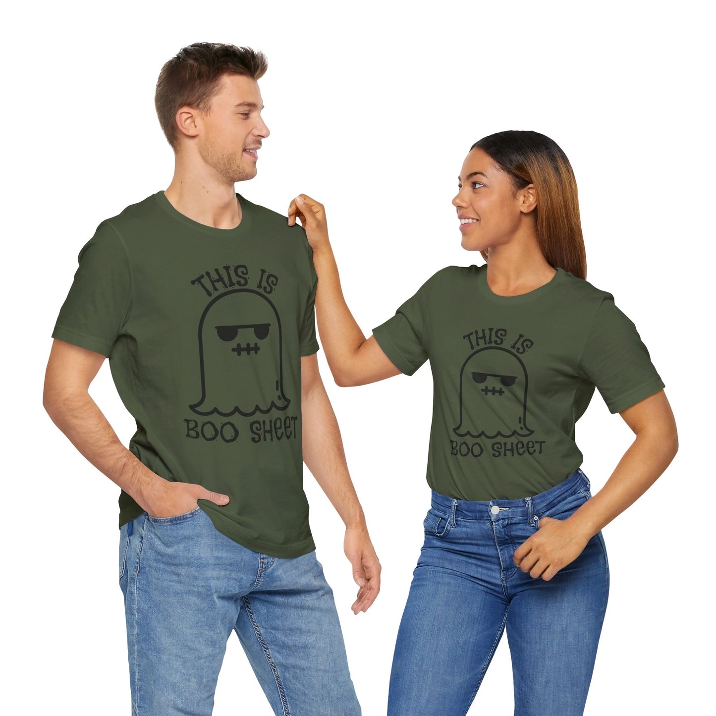 This Is Boo Sheet Unisex Jersey Short Sleeve Tee