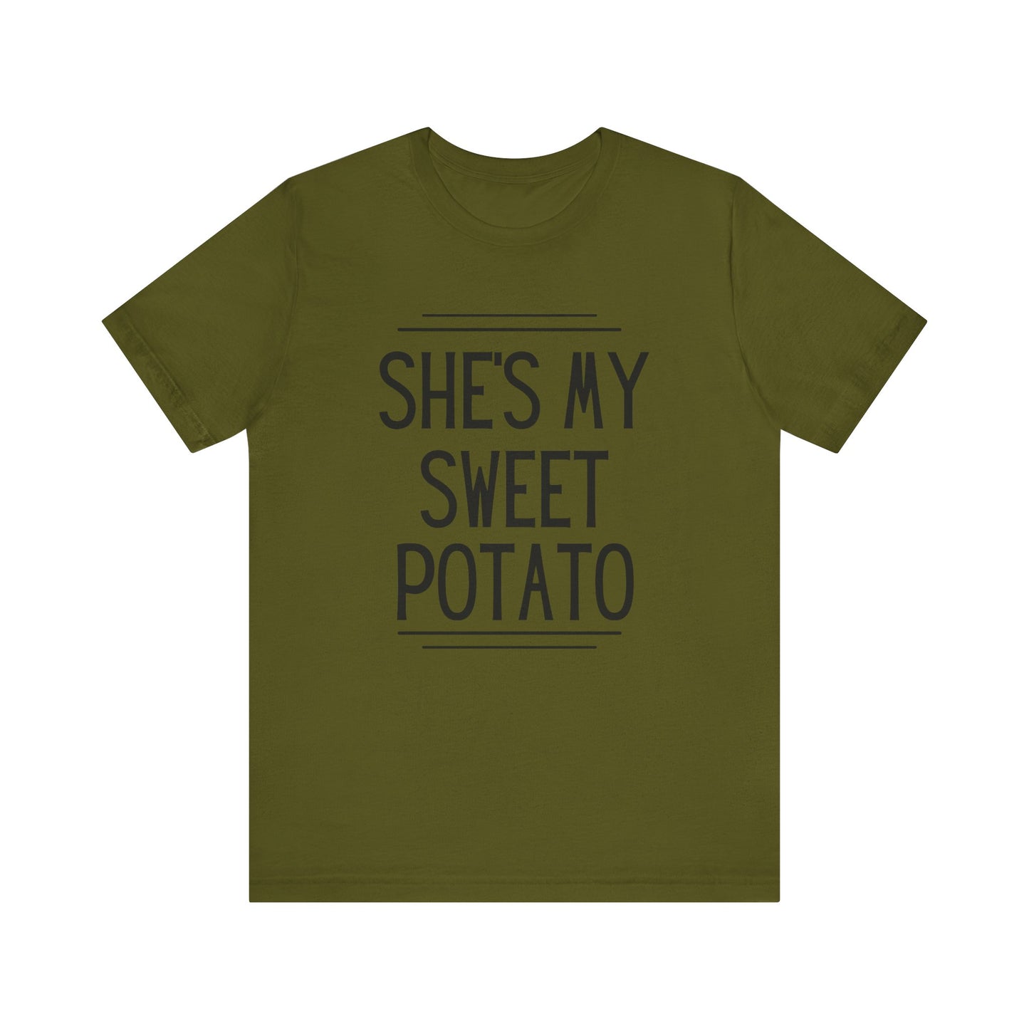 She's My Sweet Potato Short Sleeve T-Shirt