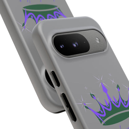 Phone Case, Purple & Green Crown - Love, Loyalty & Friendship