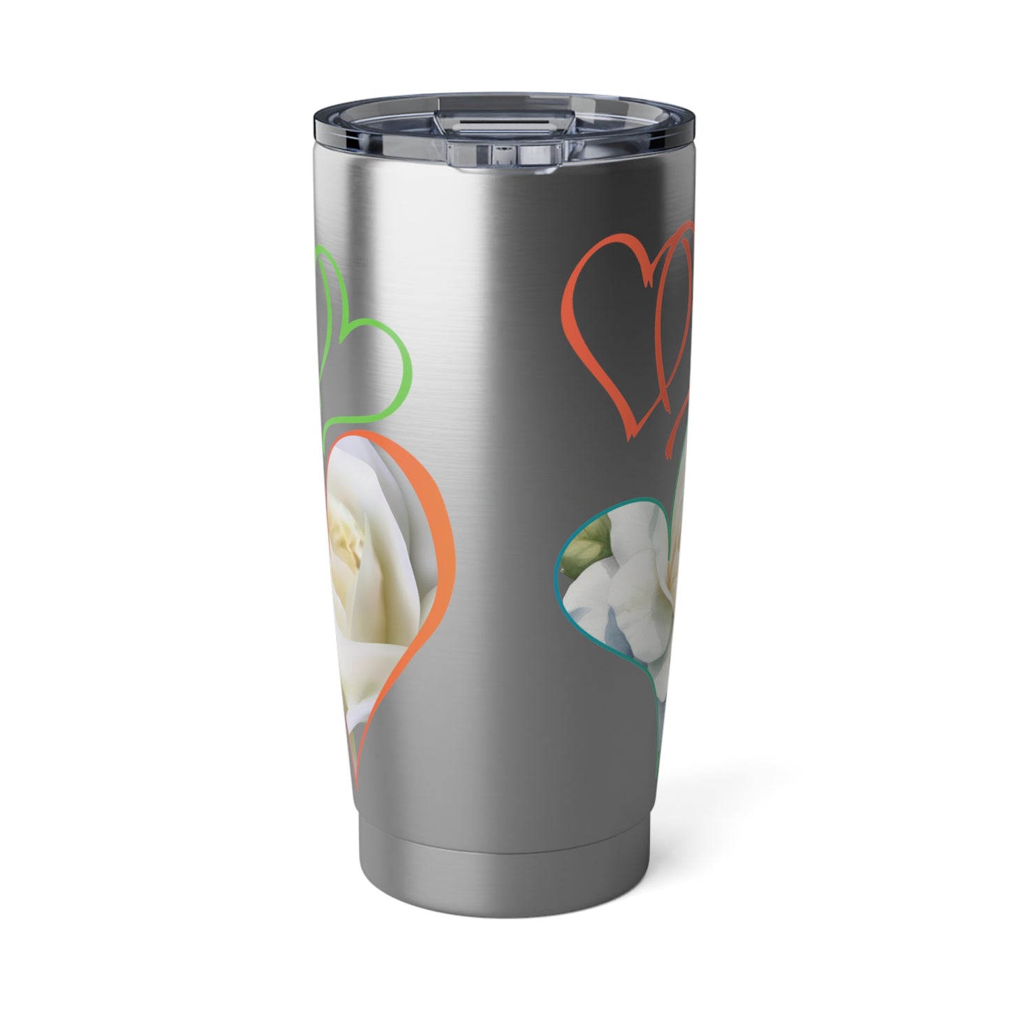 Heartfelt Floral Tumbler 20oz