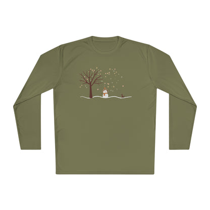 Snowman / Dog Long Sleeve Tee