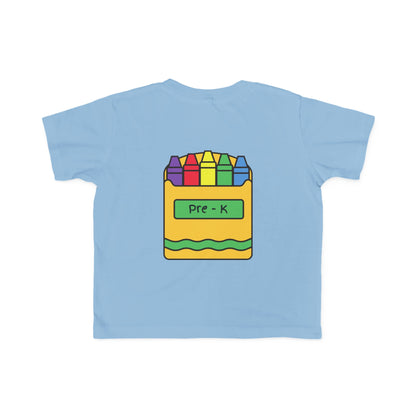 Pre-K Crayon Pocket & Back