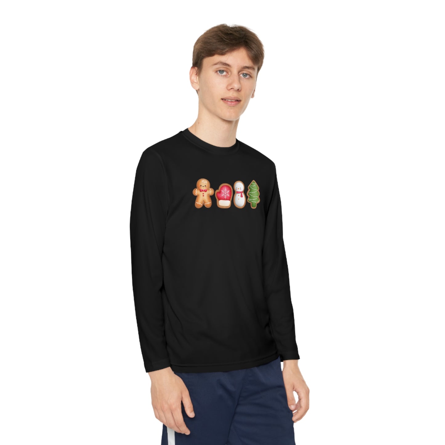 Christmas Cookies Youth Long Sleeve