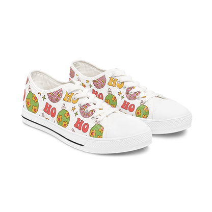 Groovy Christmas Women's Low Top Sneakers