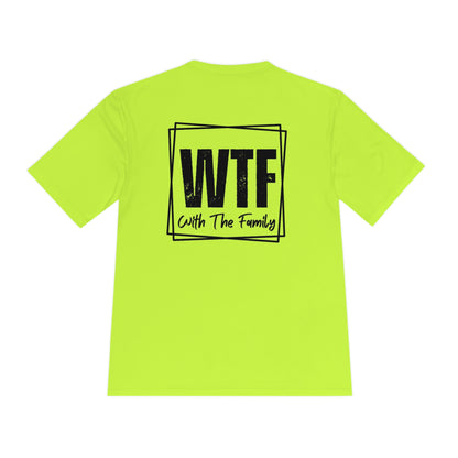 WTF Front/Back Moisture Wicking Tee