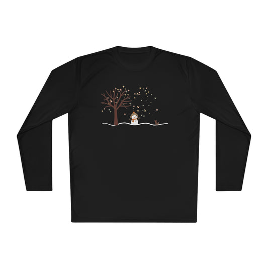 Snowman / Dog Long Sleeve Tee