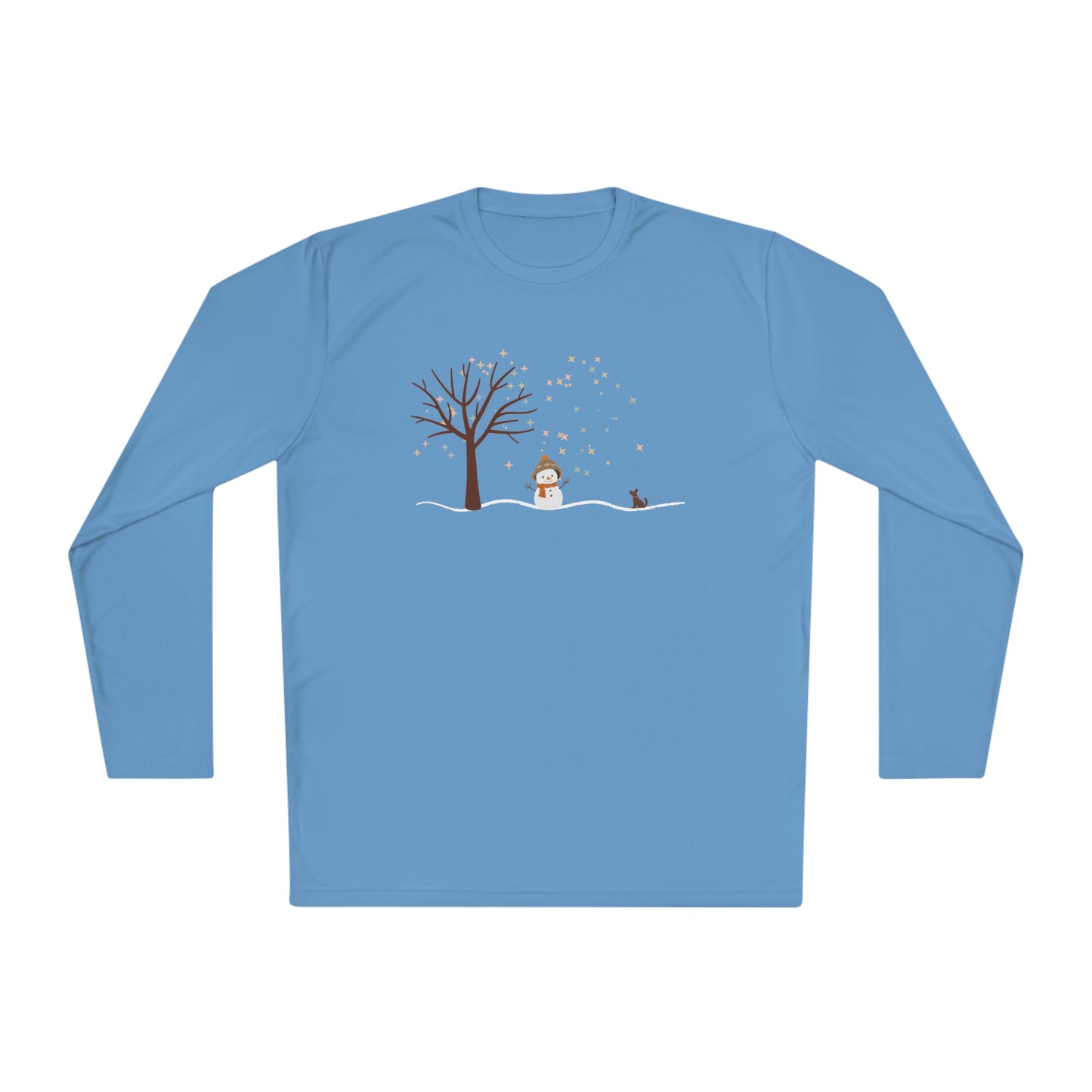 Snowman / Dog Long Sleeve Tee