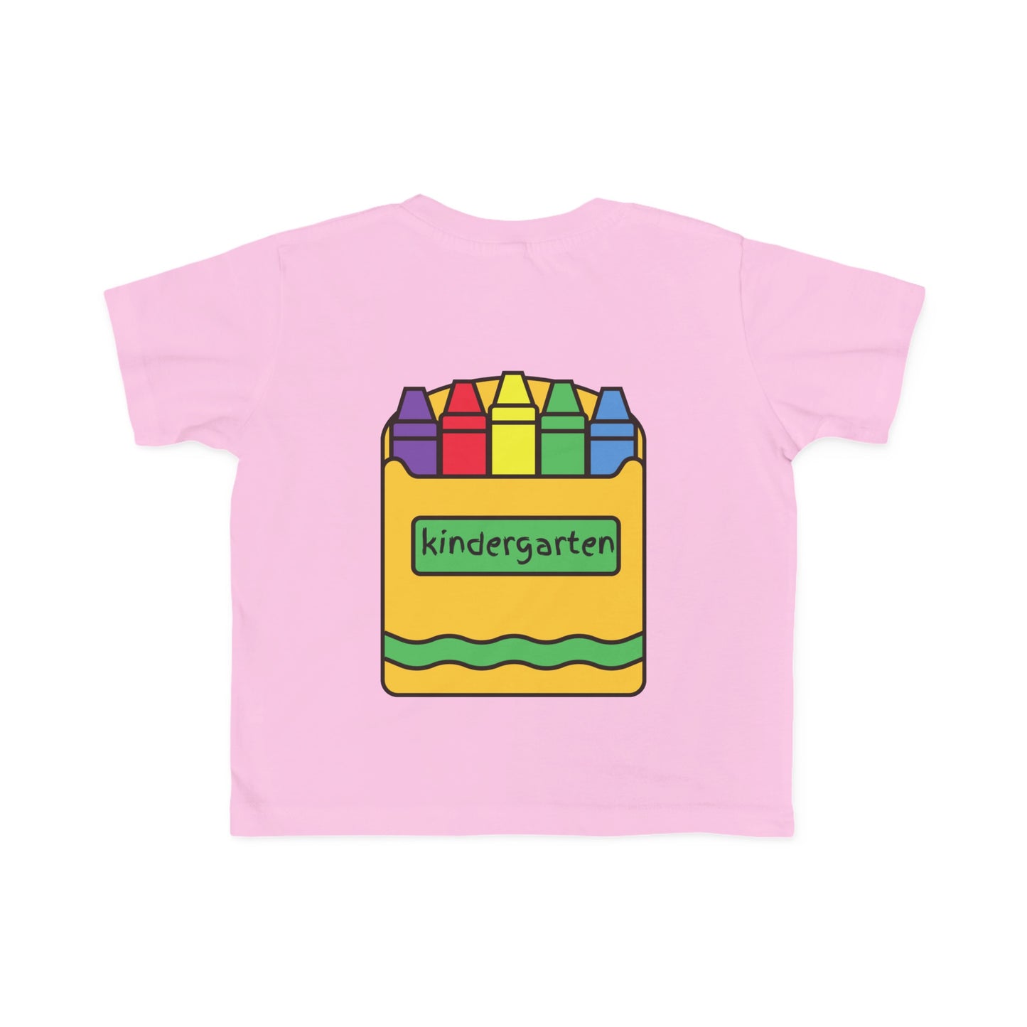 Kindergarten Crayon Pocket and Back