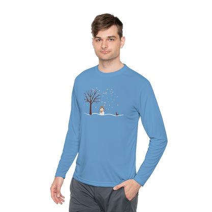 Snowman / Dog Long Sleeve Tee