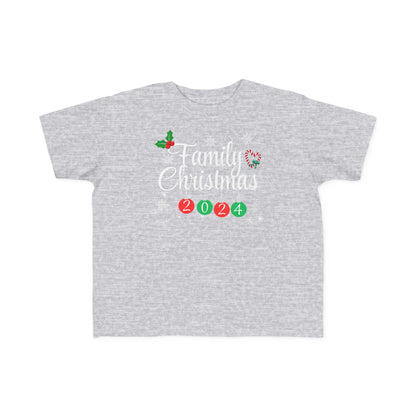 Family Christmas 2024 Toddler Tee