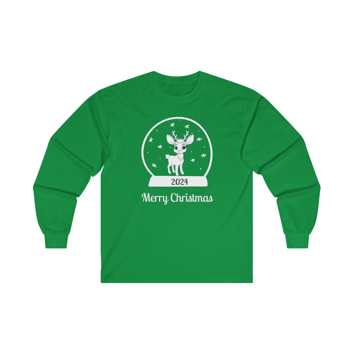 Reindeer Snowglobe Long Sleeve Tee