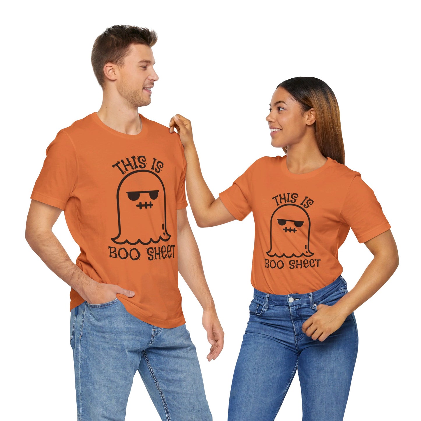 This Is Boo Sheet Unisex Jersey Short Sleeve Tee