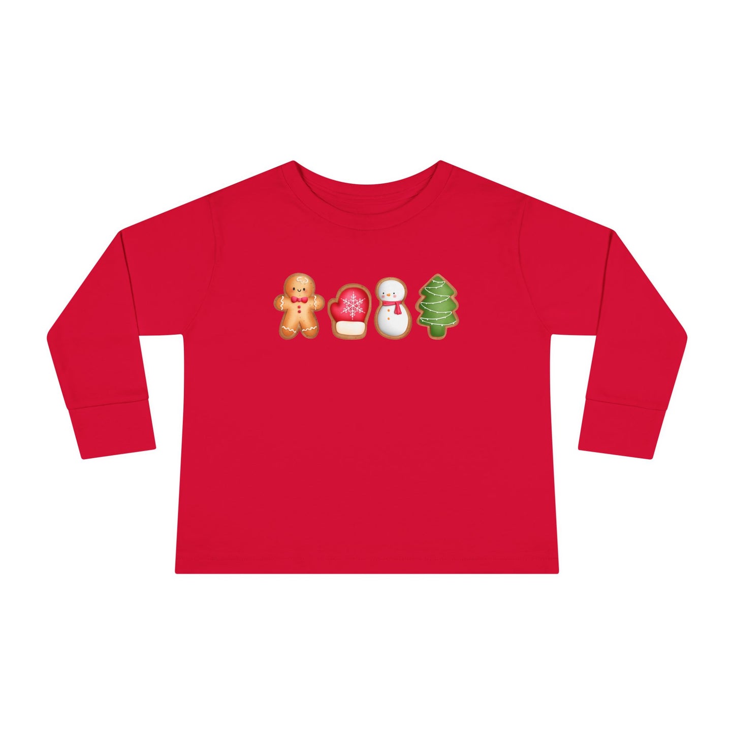 Christmas Cookies Toddler Long Sleeve