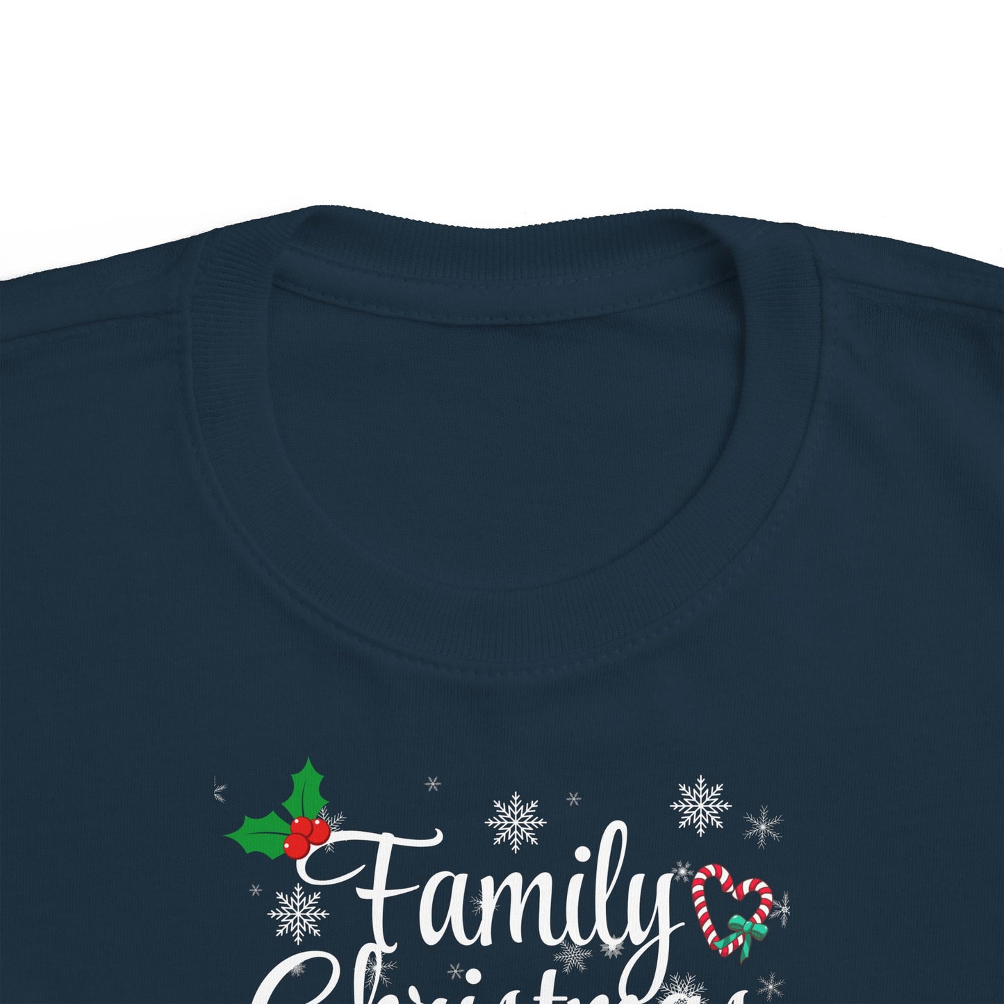 Family Christmas 2024 Toddler Tee