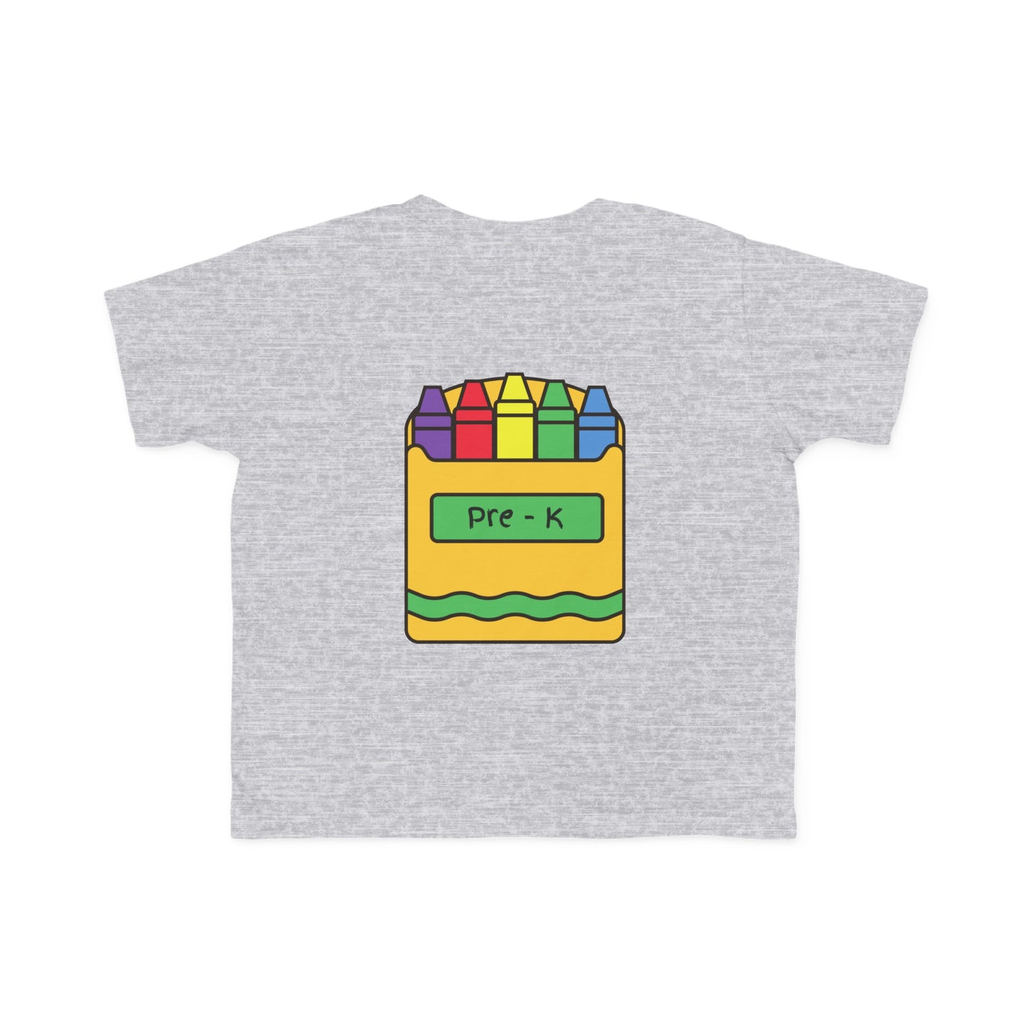 Pre-K Crayon Pocket & Back