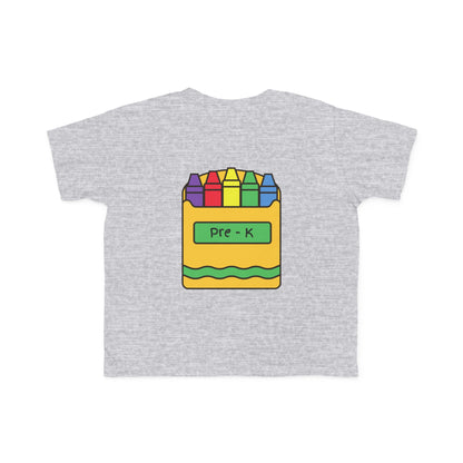 Pre-K Crayon Pocket & Back