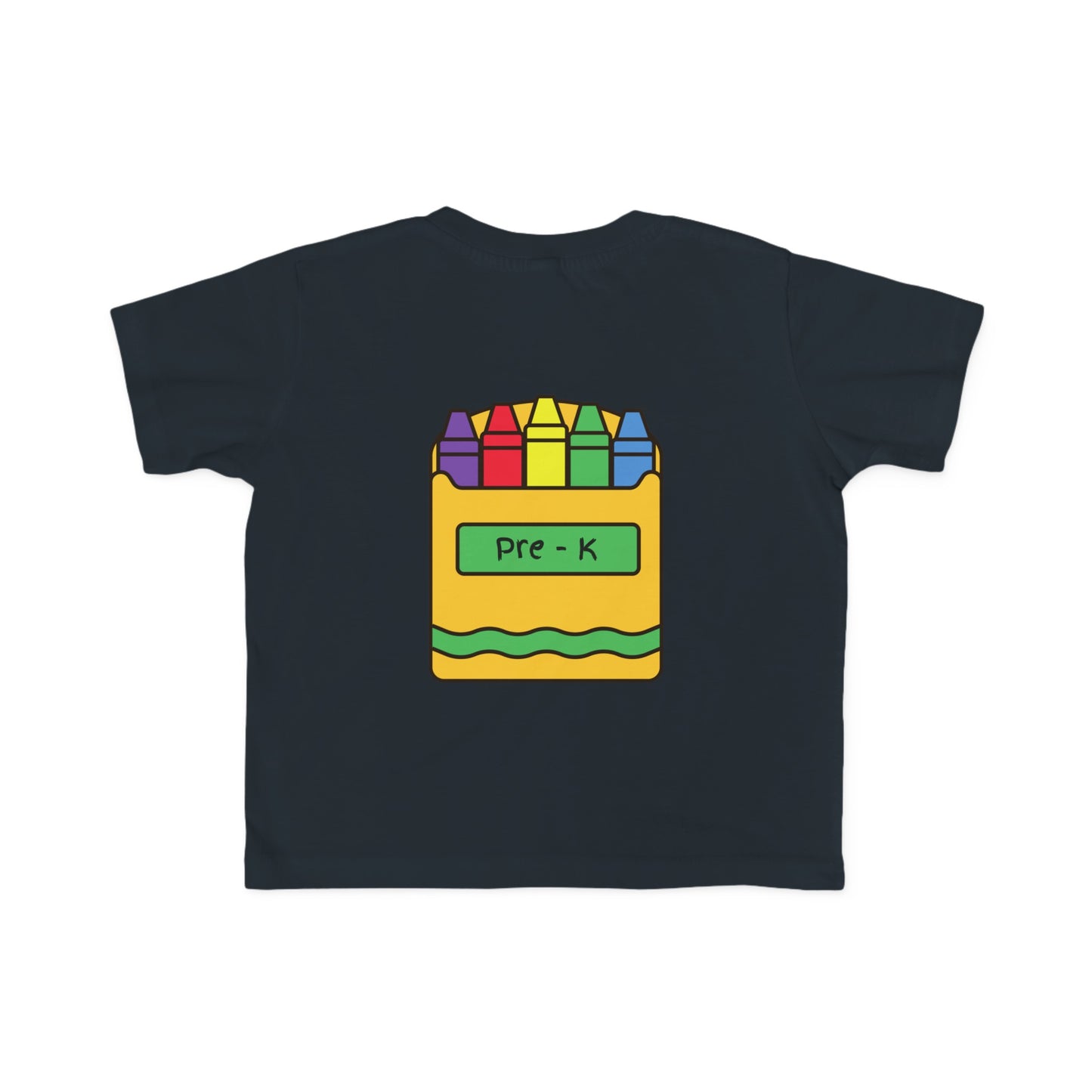 Pre-K Crayon Pocket & Back