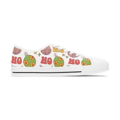 Groovy Christmas Women's Low Top Sneakers