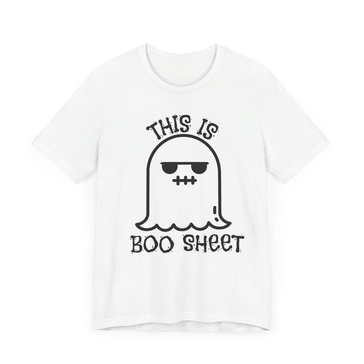 This Is Boo Sheet Unisex Jersey Short Sleeve Tee