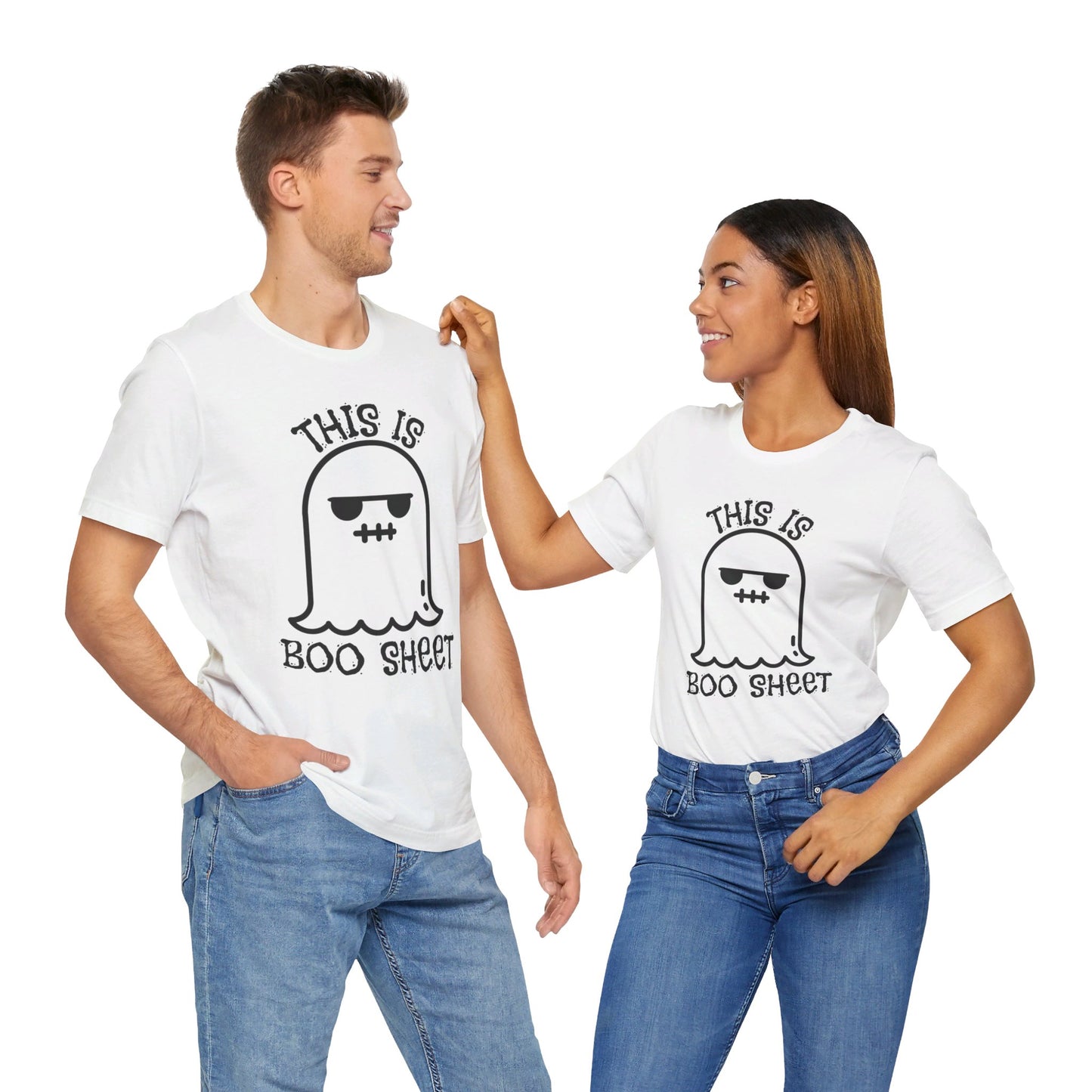 This Is Boo Sheet Unisex Jersey Short Sleeve Tee