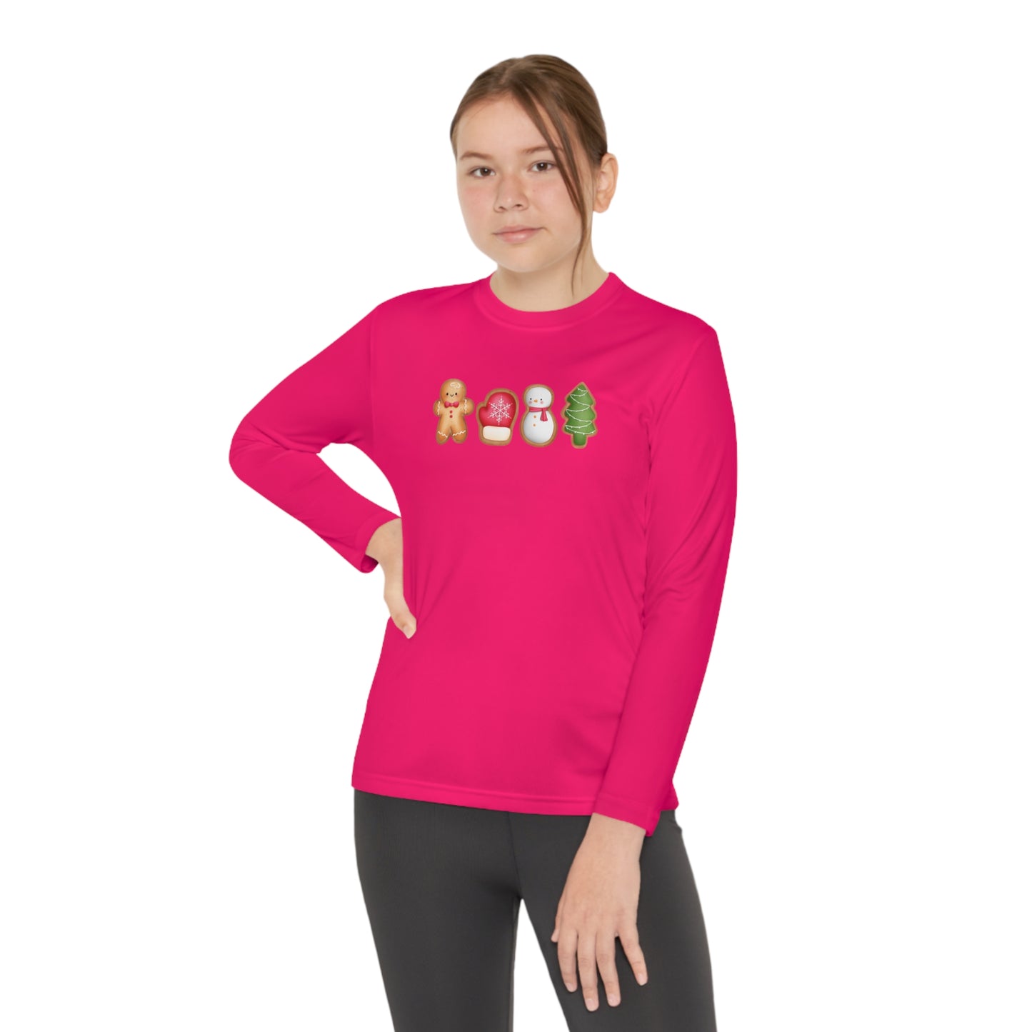 Christmas Cookies Youth Long Sleeve