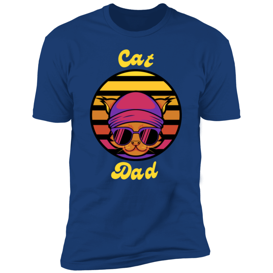 Cool Cat Dad - Short Sleeve T-Shirt