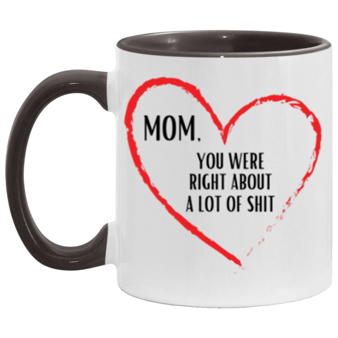 Mom You Were Right - 11oz Accent Mug