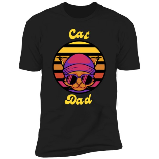 Cool Cat Dad - Short Sleeve T-Shirt